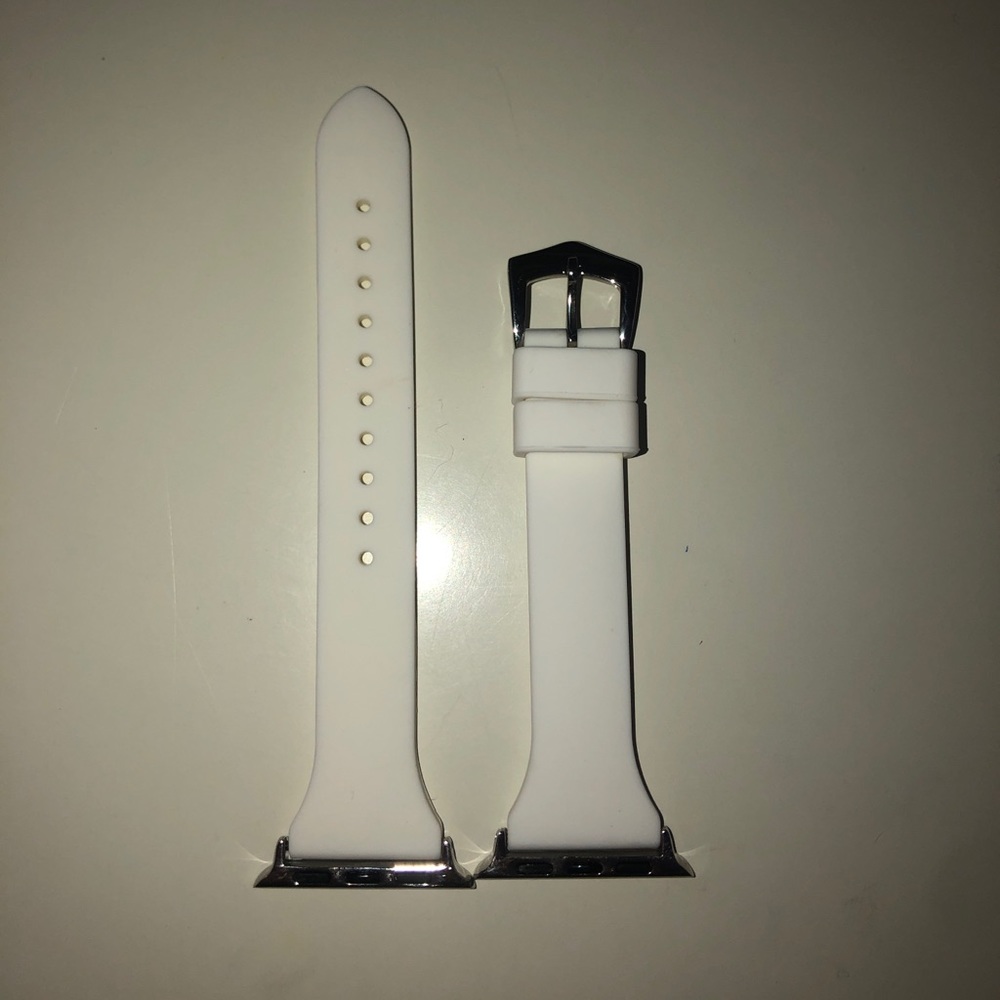 White Apple Watch Brand